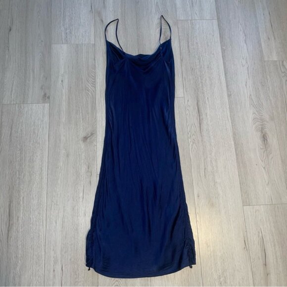 Aritzia Wilfred Only Ruched Slip Dress - Picture 9 of 9